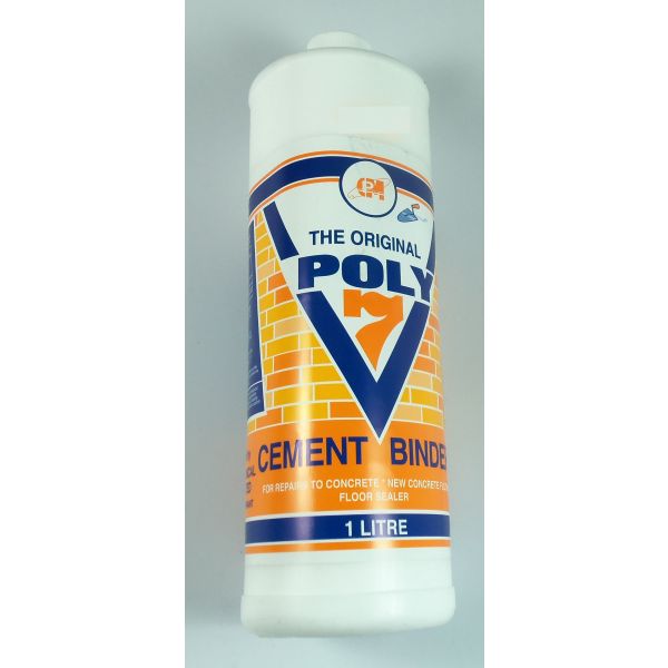 A cement binder/bonding agent which is ideal for concrete repairs, as a bonding agent in resurfacing old concrete floors and as a sealer for new concrete floors. A cement binder/bonding agent which is ideal for concrete repairs, as a bonding agent in resurfacing old concrete floors and as a sealer for new concrete floors.